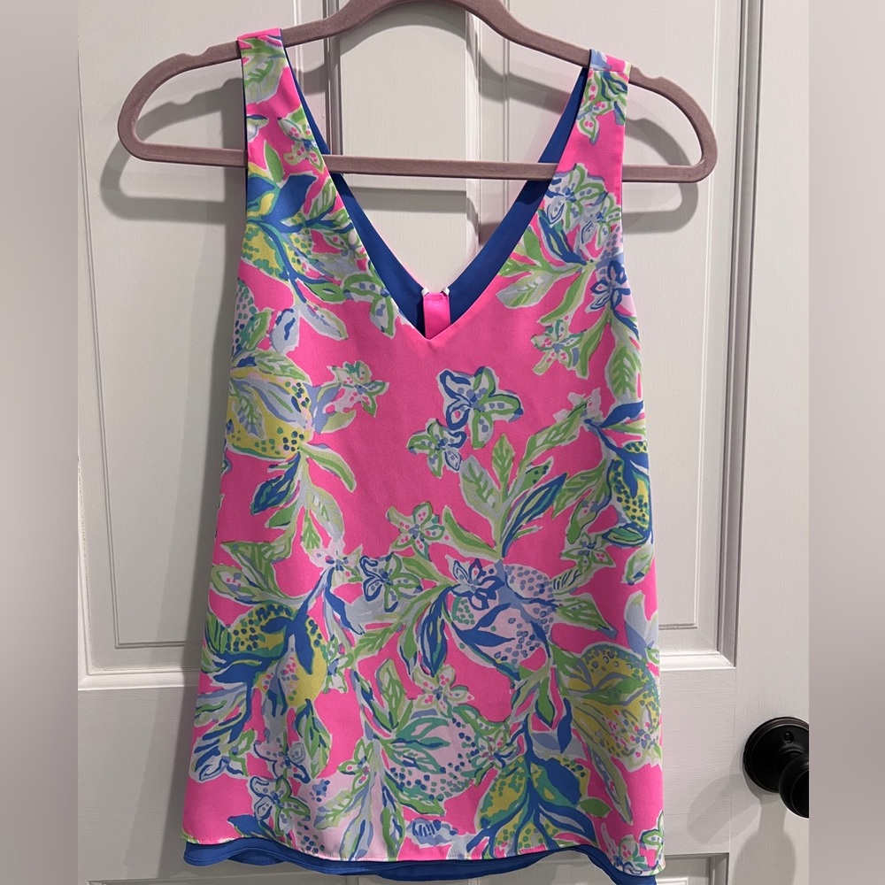 Reversible Lilly Pulitzer Summer Blouse